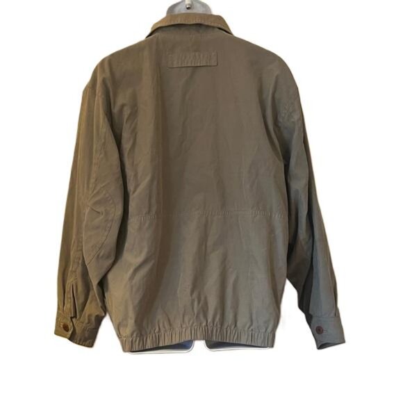 RAINFOREST Multi-Pocket Olive Green Hiking 90's Bomber Jacket, Large - Picture 7 of 9